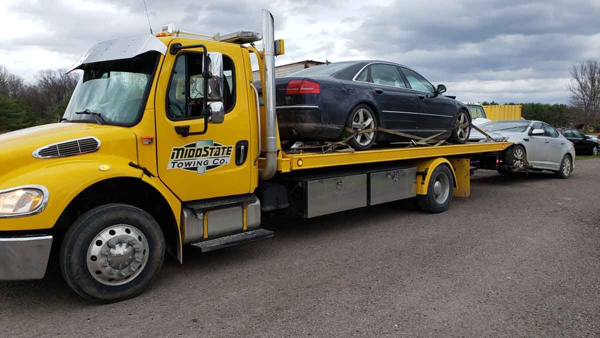 Impound towing service